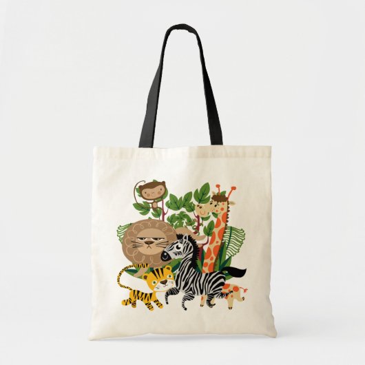Tote Bag Safari animal (Devant)