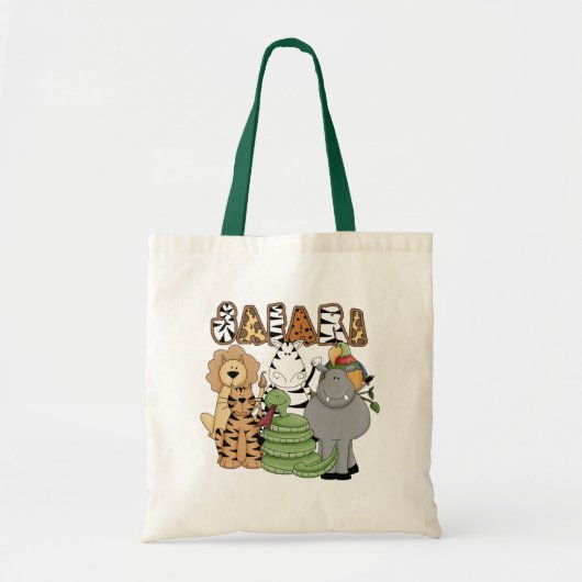 Tote Bag Safari animal (Devant)