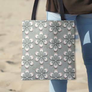 Tote Bag Sage d'alimentation à fleurs des années 70 mignonn