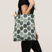 Tote Bag Sage Green Eucalyptus Leaf Pattern Botanical Plant (De près)