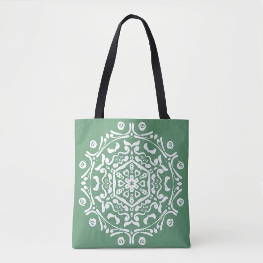 Tote Bag Sage Mandala (Devant)