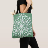 Tote Bag Sage Mandala (De près)