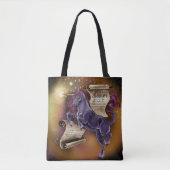 Tote Bag Sagesse d'une licorne (Devant)