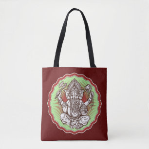 Tote Bag Sagesse Ganapati Inde Hindou Lord Ganesha Elephant