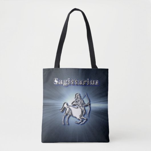 Tote Bag Sagittaire de chrome (Devant)