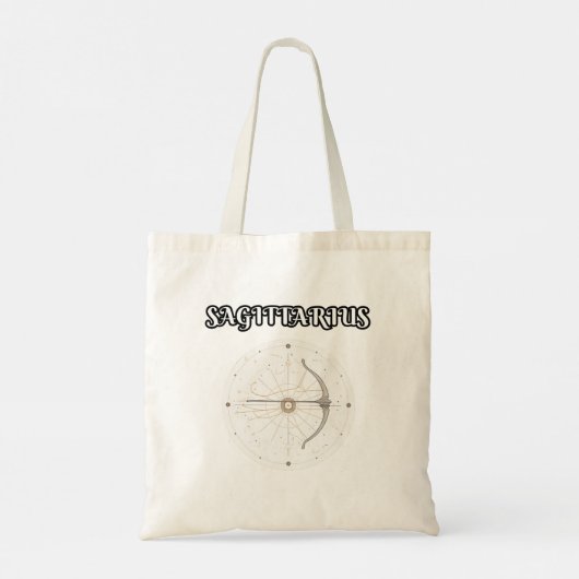 Tote Bag sagittarius zodiac (Dos)