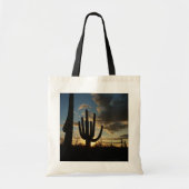 Tote Bag Saguaro Sunset II Arizona (Devant)