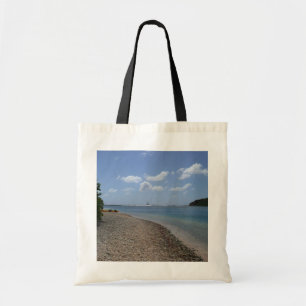Tote Bag Sailboat à la distance de St Thomas