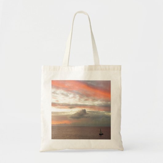 Tote Bag Sailboat de Sunset Beautiful (Devant)