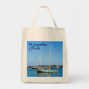 Tote Bag Sailboats on Matanzas Bay St. Augustine Florida