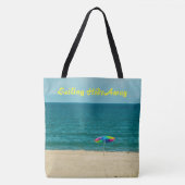 Tote Bag Sailing HideAway LARGE Beach Shoulder Tote (Devant)