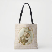 Tote Bag Saint Antoine de Padoue Jésus religieux (Devant)
