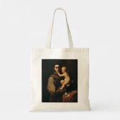 Tote Bag Saint Antoine de Padoue par Luca Giordano  (Dos)