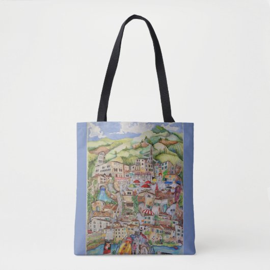 Tote Bag Saint Antonin Val noble, France (Devant)