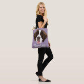 Tote Bag Saint Bernard personnalisé (Sur le modèle)