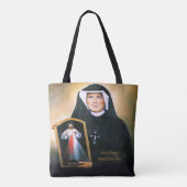 Tote Bag Saint Faustina, Miséricorde divine (Dos)