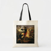 Tote Bag Saint George combattre le dragon par Raphael Sanzi (Devant)