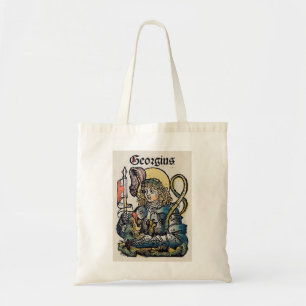 Tote Bag Saint Georges de la Chronique de Nuremberg