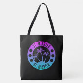 Tote Bag Saint-Martin Blue Gradient Sint Martin (Devant)