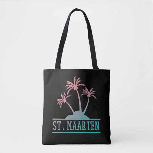 Tote Bag Saint-Martin | Saint Martin Gradient (Devant)