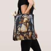 Tote Bag Saint Michael par Sir Edward Coley Burne-Jones (De près)