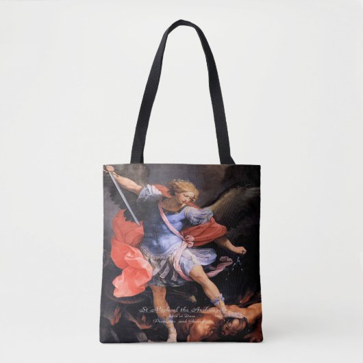 Tote Bag Saint Michel l'Archange (Devant)