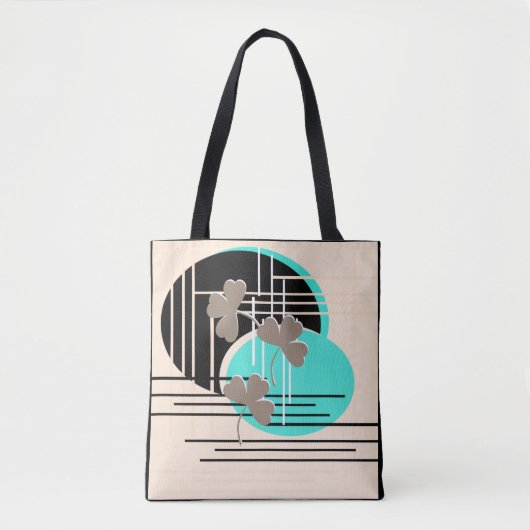 Tote Bag Saint Patrick, abstraction (Devant)