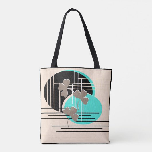 Tote Bag Saint Patrick, abstraction (Dos)