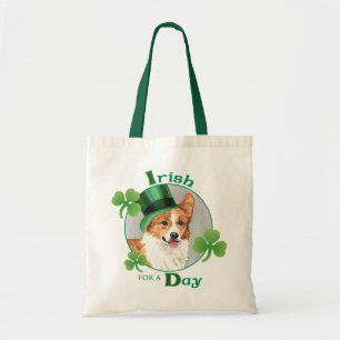 Tote Bag Saint Patrick's Day Pembroke Welsh Corgi
