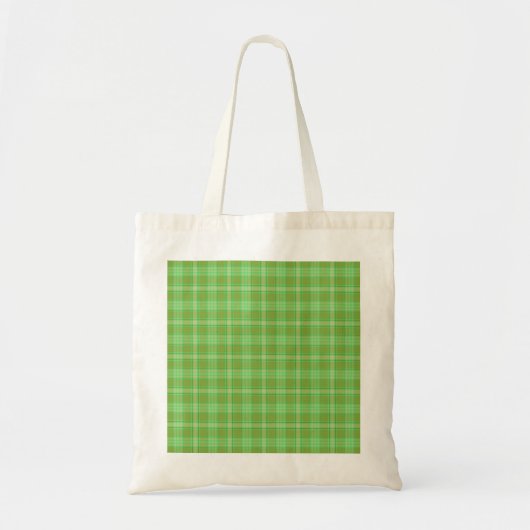 Tote Bag Saint Patrick's Day Plaid (Devant)