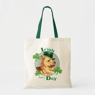 Tote Bag Saint Patrick's Day Spitz finlandais