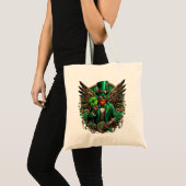 Tote Bag Saint Patrick's Day trèfle à vapeur (Devant (produit))