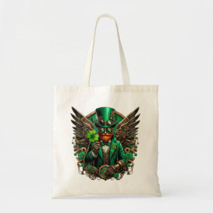 Tote Bag Saint Patrick's Day trèfle à vapeur