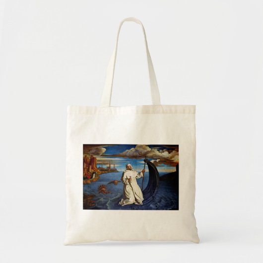 Tote Bag Saint Raymond de Penyafort Premium Style Baroque (Devant)