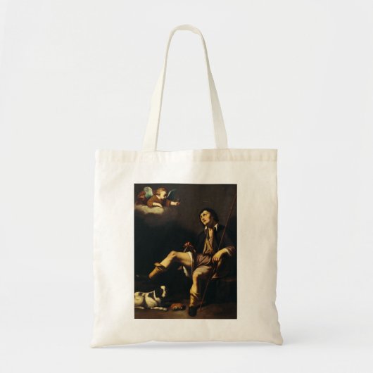 Tote Bag Saint Roch et l'Ange par Guy François (Devant)