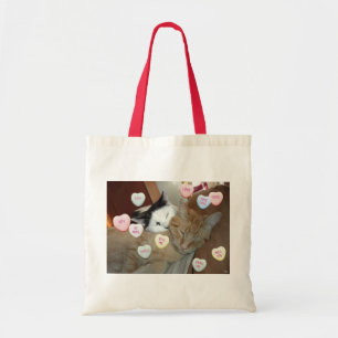Tote Bag Saint Valentin Chatons