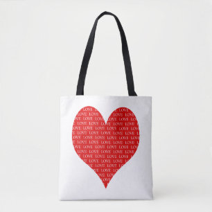 Tote Bag Saint Valentin Coeur