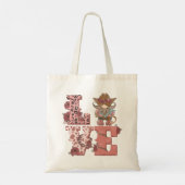 Tote Bag Saint Valentin Cowboy Gnome (Dos)
