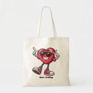 Tote Bag Saint-Valentin Danse Cœur Garçons Filles Amour
