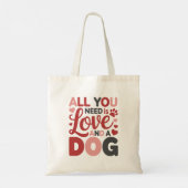 Tote Bag Saint-Valentin de la Maman de Chien (Dos)