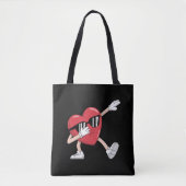 Tote Bag Saint Valentin Garçons amusants Filles Dabbing Coe (Devant)
