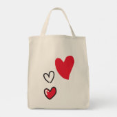 Tote Bag Saint Valentin, Mlle vous (Dos)