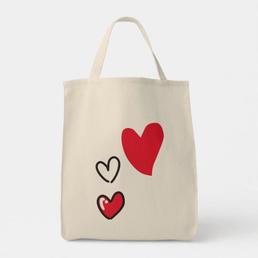 Tote Bag Saint Valentin, Mlle vous (Dos)