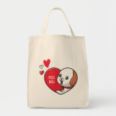 Tote Bag Saint Valentin, Mlle vous (Devant)
