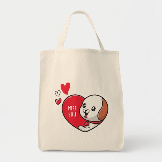 Tote Bag Saint Valentin, Mlle vous (Devant)