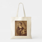 Tote Bag Sainte Agnès par Alonso Cano (Dos)