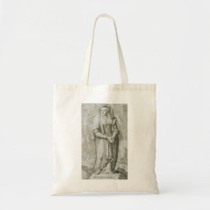 Tote Bag Sainte Hildegarde de Bingen Art Mystique Médiéval