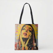 Tote Bag Sainte Marie Pop Art (Devant)