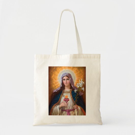 Tote Bag Sainte-mère Marie Coeur immaculé, Religion catholi (Devant)