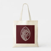 Tote Bag Sainte Vierge Marie, dentelle (Dos)